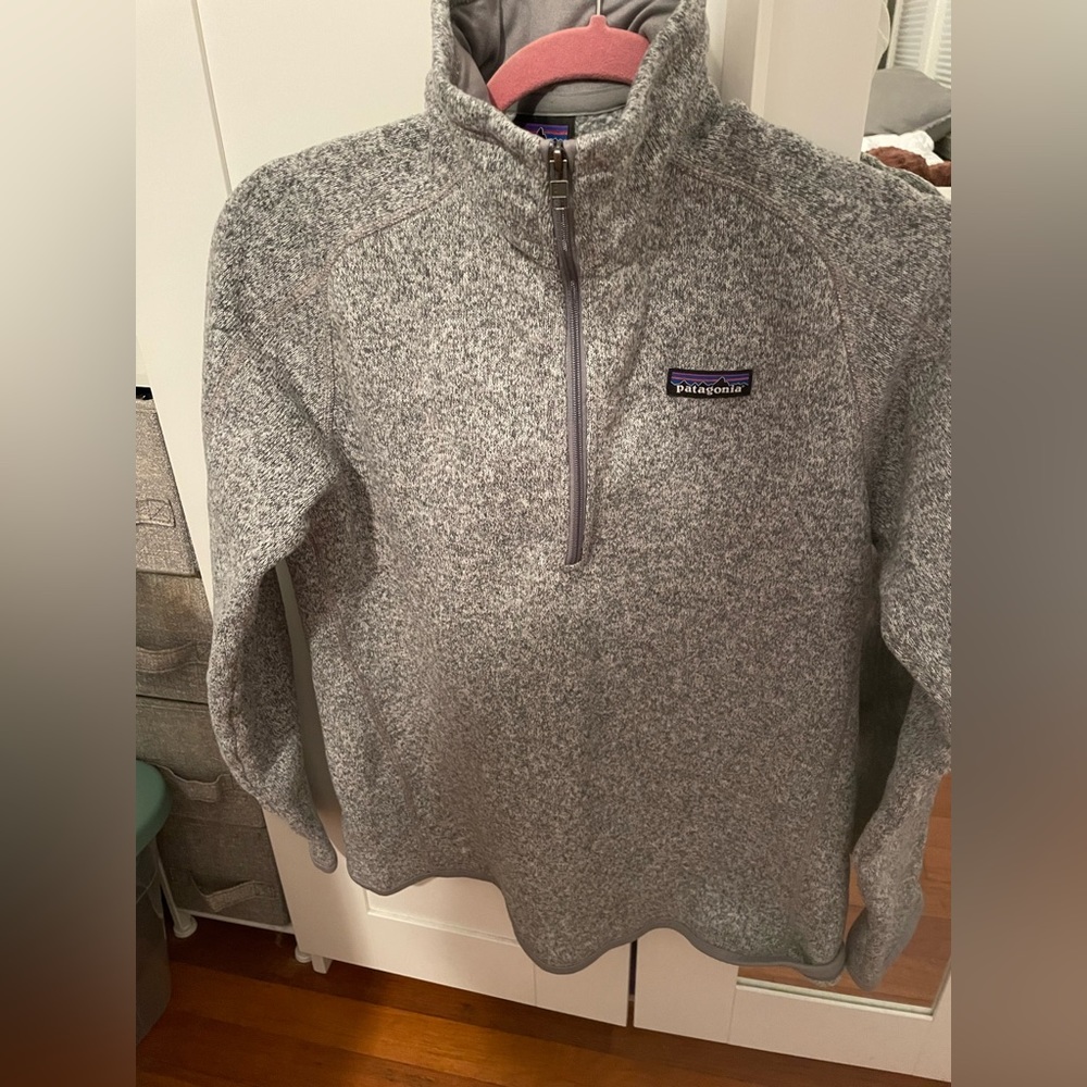 Patagonia fleece half zip pullover